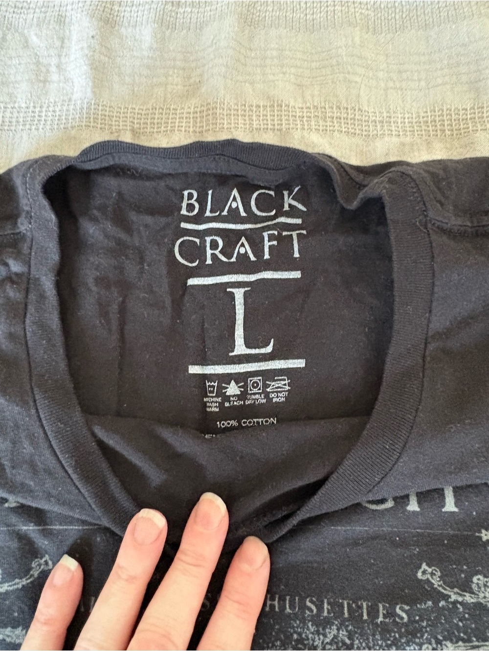 Blackcraft Cult The Witch City' Graphic Tee - Black - Picture 2 of 4